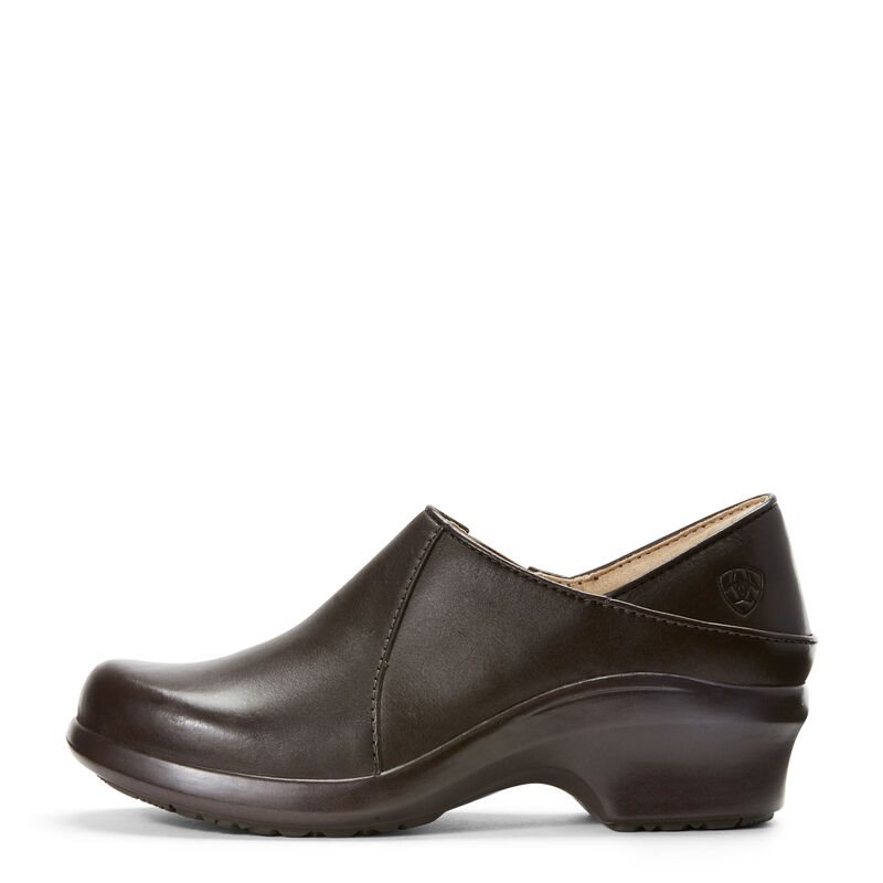 Ariat Work: Hera Expert Zuecos Mujer - Chocolate (XRUQH2965)